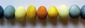 Un-Egg-spected Beauty: Tea Dyed Easter Eggs